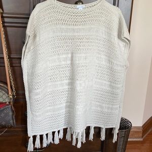Jjill poncho shirt.